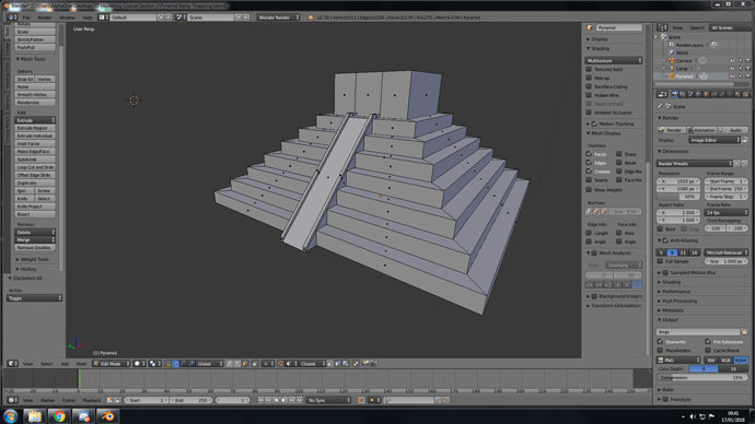 Pyramid Ramp Railings