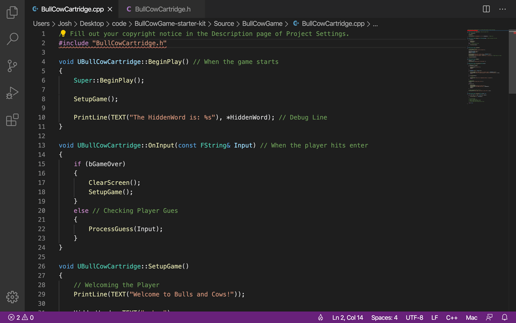 Include statement error, Auto complete and Variable colors - Ask ...