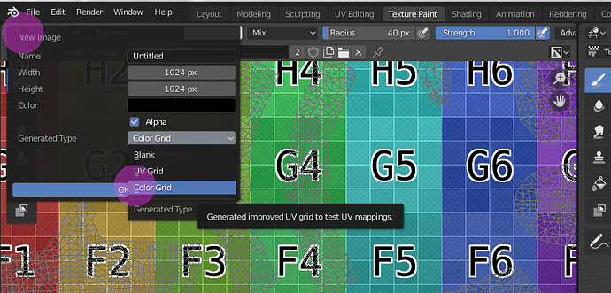 new image color map