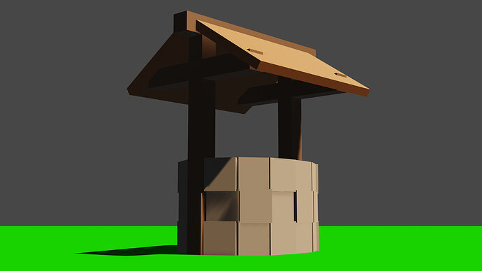 Well (First Model) Render 1