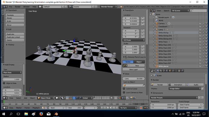 chess scene