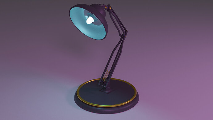 lamp shader render
