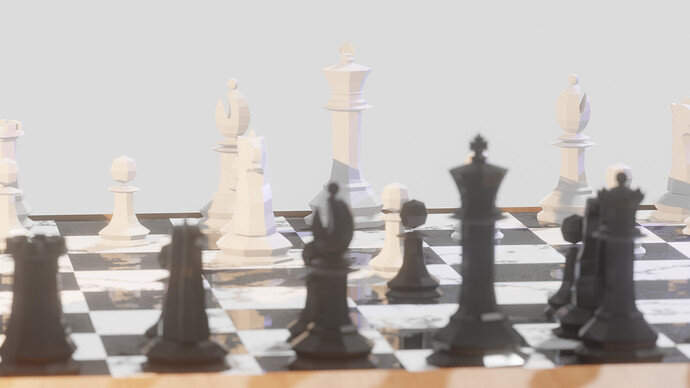 Chess Set With Bloor