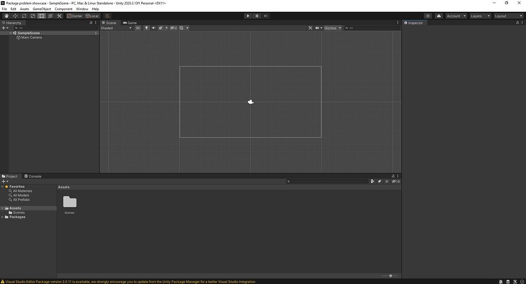 I'm having a problem with some of Unity's packages - Ask - GameDev.tv