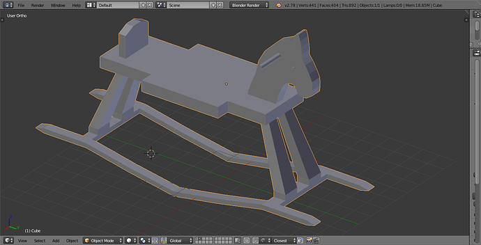 Wooden horse