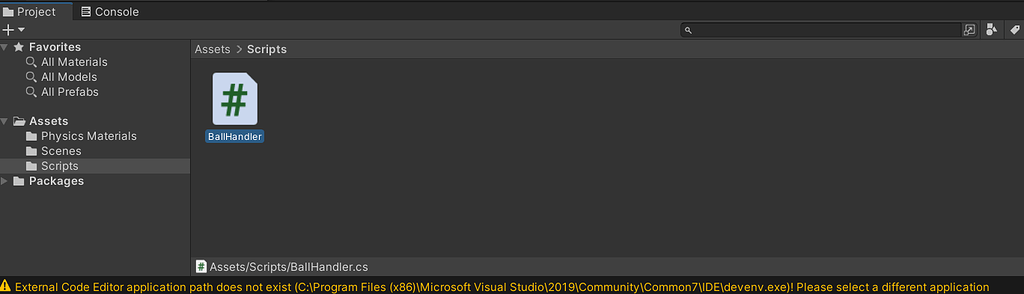 Script wont open - Ask - GameDev.tv
