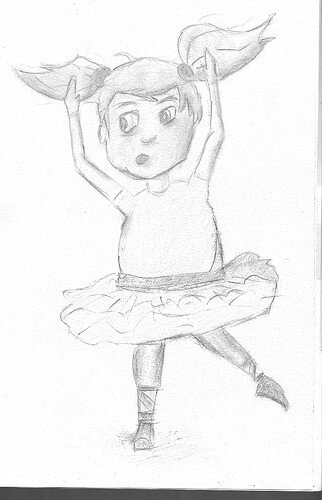 Ballerina sketch