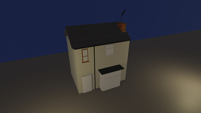 Coloured house render v1