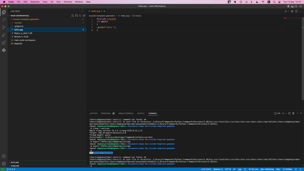 A question on the mac installation in C== game development - Ask ...