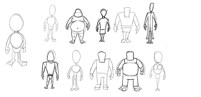 Shapely Characters