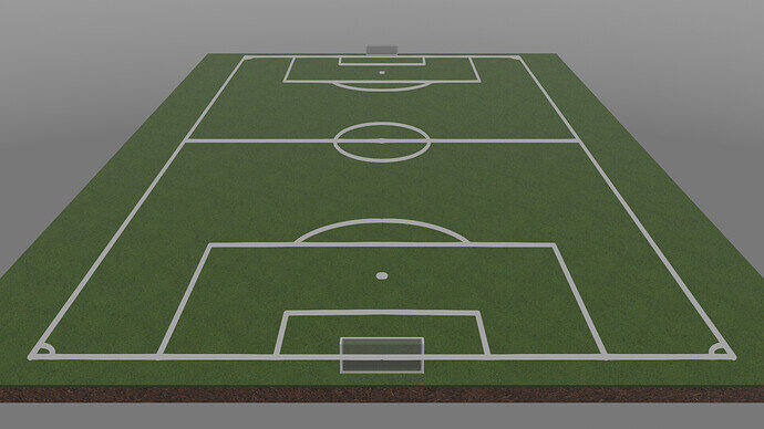 1 Footbal pitch Front