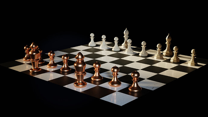 2019-12-12- Chess Scene WIP Cycles
