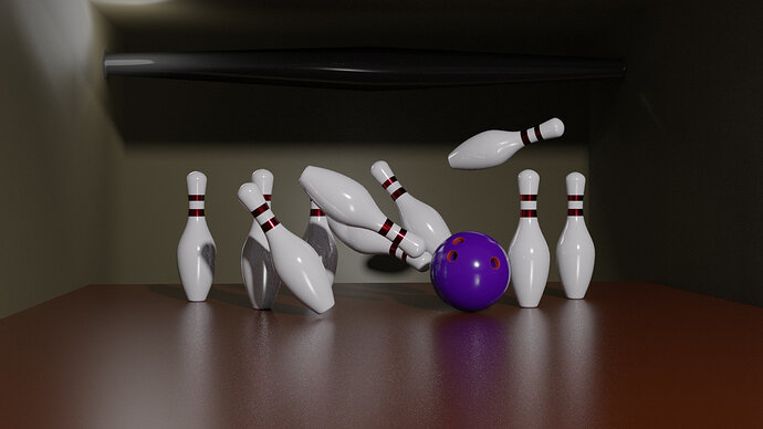 56 bowling scene cycles