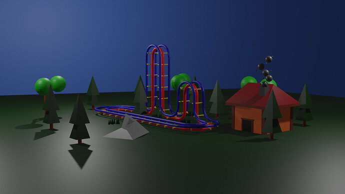 MidSection Challenge roller coaster