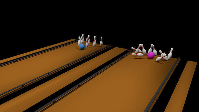 Bowling Alley Rendered