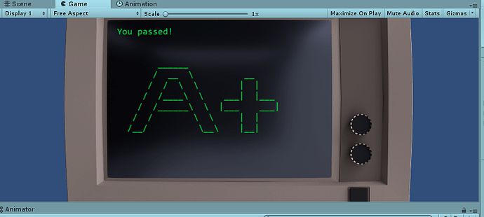 Level 1 ASCII Art