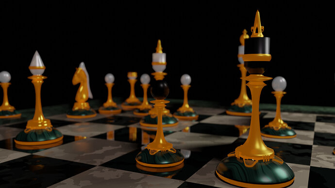 Chess Scene(4)