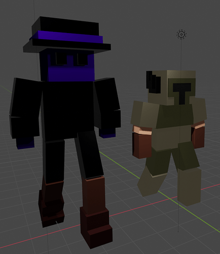 More Blender Characters