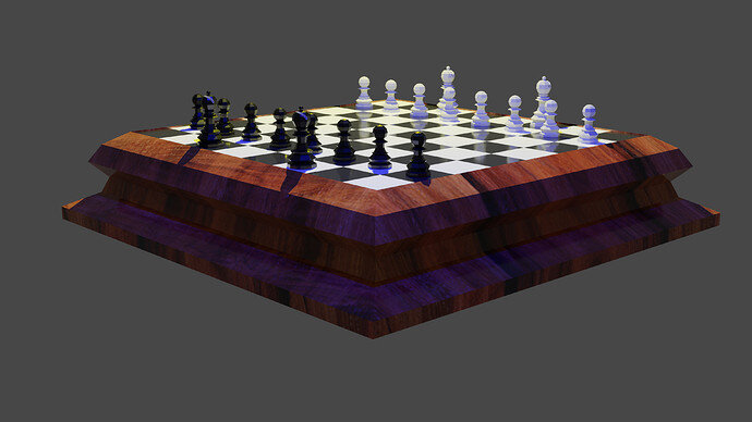 Chess Scene Texture Edit