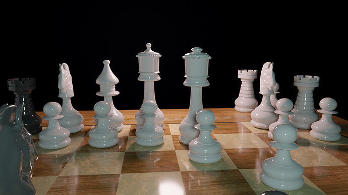 The View of a King (Black Pieces)