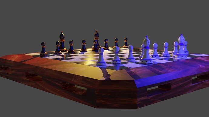 Chess Scene - Surrounding