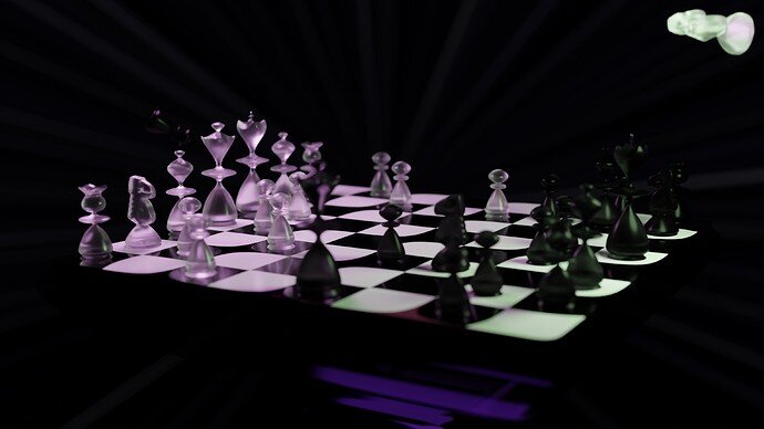 High Poly Chess - In Space