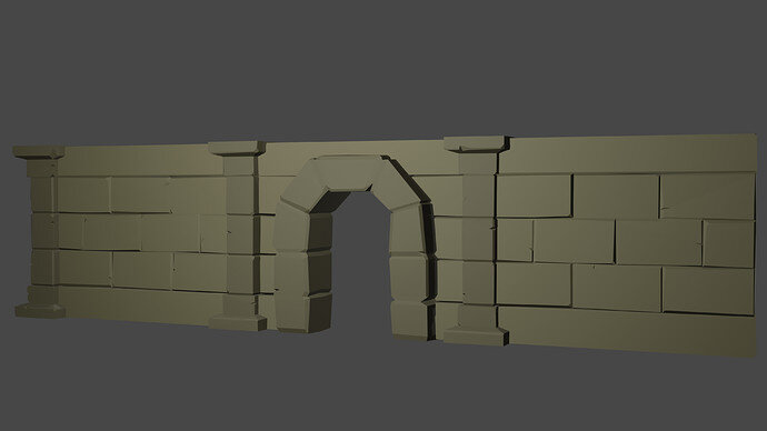 Low Poly Doorway