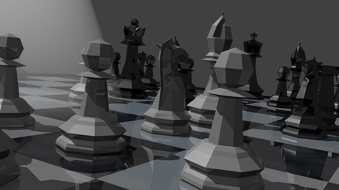 Glossy Chess Set