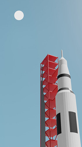 Rocket and Tower