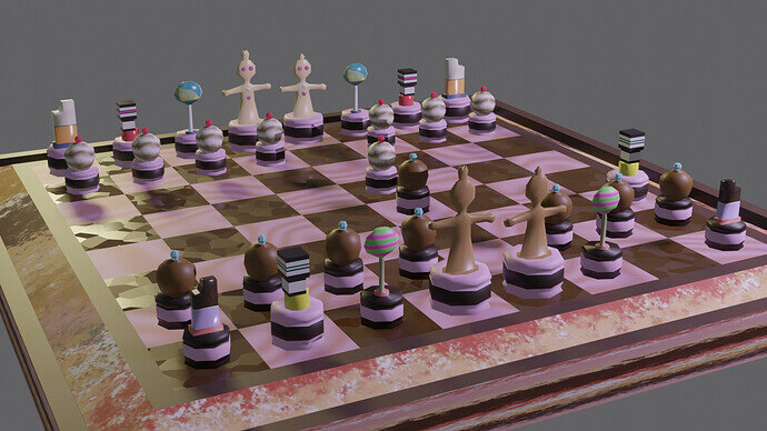 Chess Game Colour