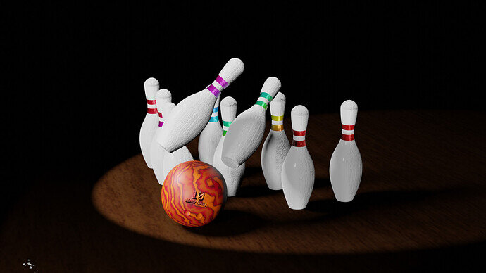 bowling action 10 pin