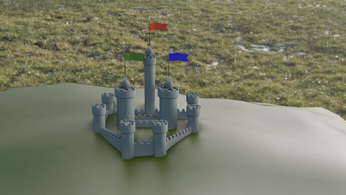 castle test render