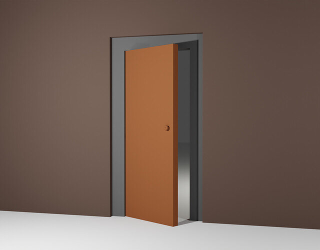 Pivoted Door