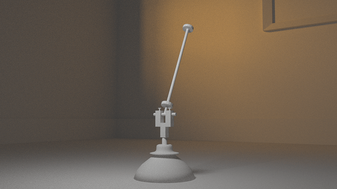 Lamp arm