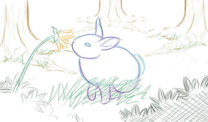 Bunny sketch