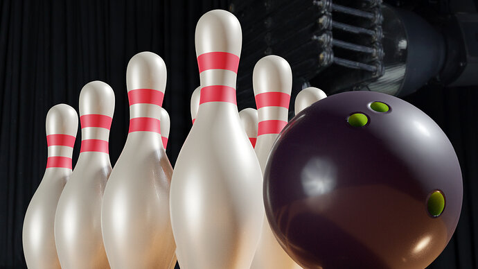 Bowling render cycles