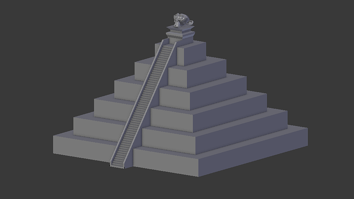 Pyramid monkey