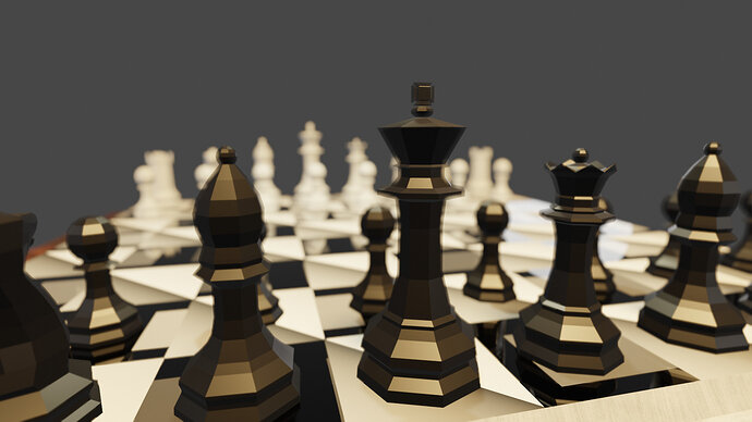 chess depth of field