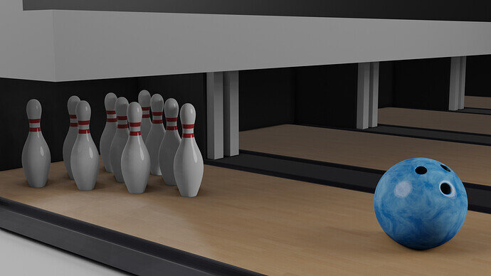 Bowling Ball and Pins Day 2 (7.0)