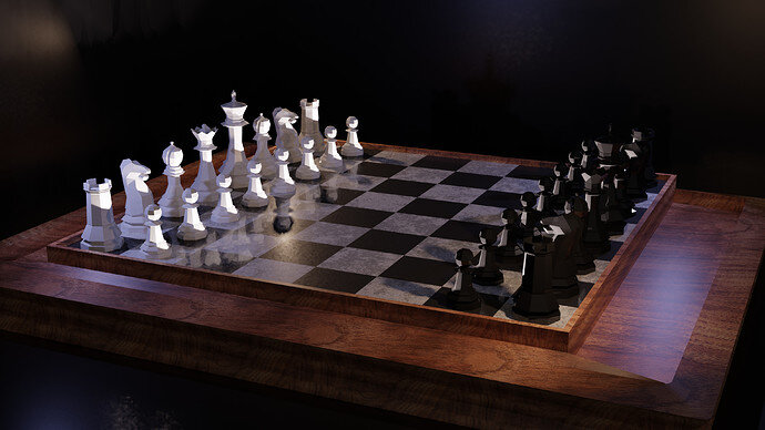 Chess Scene Cycles