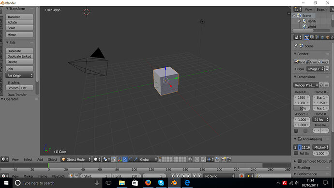 blender info header missing