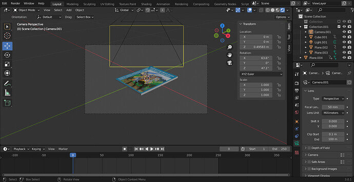 screenshot camera frame