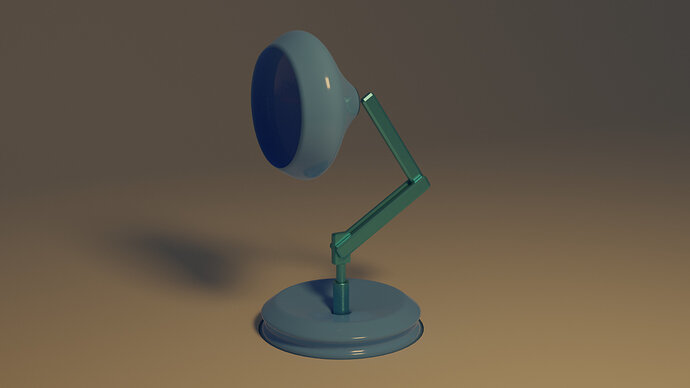 Solidified Lamp Shade