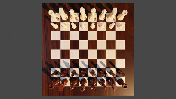 chess render top down