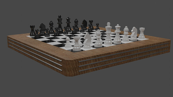 Classic Chess Render