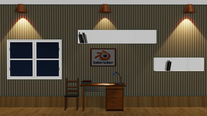 ANIMATED LAMP (ROOM SETUP 2)