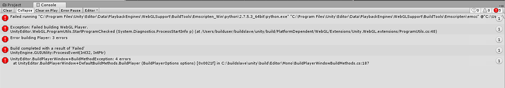 Build Error for Text 101 - Ask - GameDev.tv