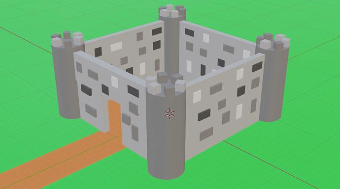 CastleWithMaterial