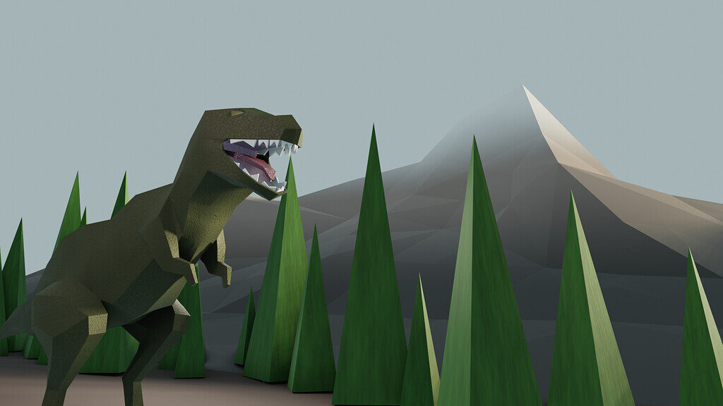 Jurassic polygons - Show - GameDev.tv