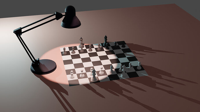 Chess Set Light Test